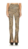 Norma Kamali Spat Legging In Cheetah Patch