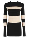 Norma Kamali Spliced Insert Pickleball Dress