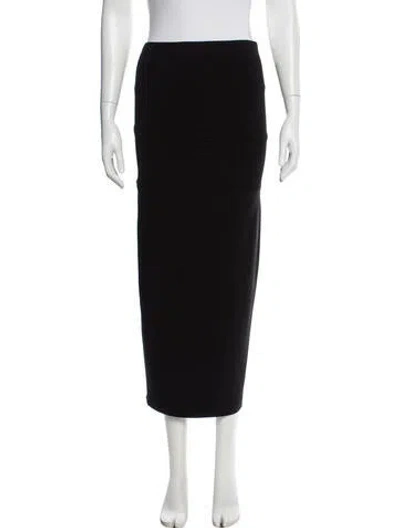 Pre-owned Norma Kamali Square Neckline Mini Dress In Black