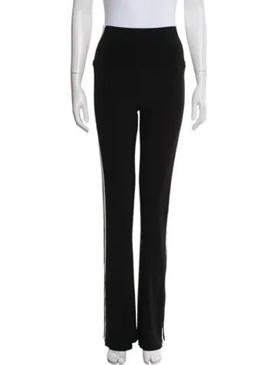 Pre-owned Norma Kamali Straight Leg Pants In Black
