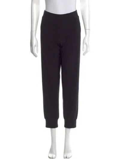 Pre-owned Norma Kamali Straight Leg Pants In Blue