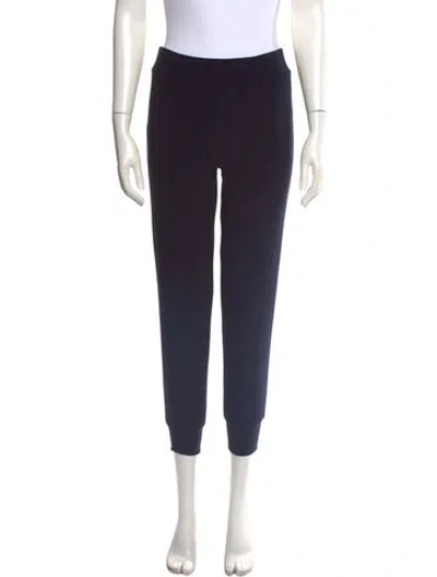 Pre-owned Norma Kamali Straight Leg Pants In Blue