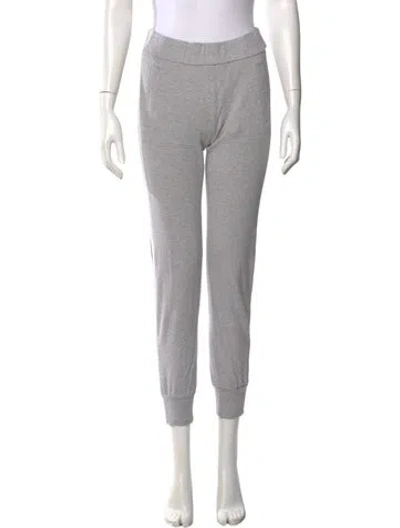 Pre-owned Norma Kamali Straight Leg Pants In Gray