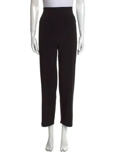 Pre-owned Norma Kamali Straight Leg Pants In Multi