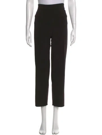 Pre-owned Norma Kamali Straight Leg Pants In Multi