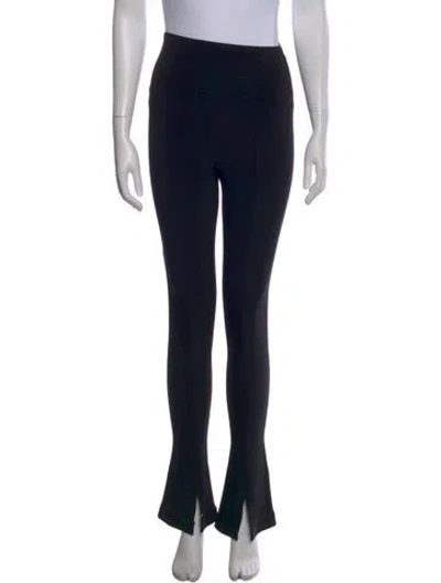 Pre-owned Norma Kamali Straight Leg Pants W/ Tags In Black