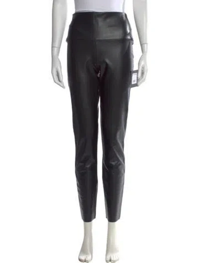 Pre-owned Norma Kamali Straight Leg Pants W/ Tags In Black