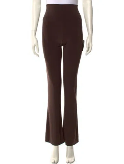 Pre-owned Norma Kamali Straight Leg Pants W/ Tags In Brown