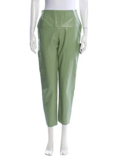 Pre-owned Norma Kamali Straight Leg Pants W/ Tags In Green