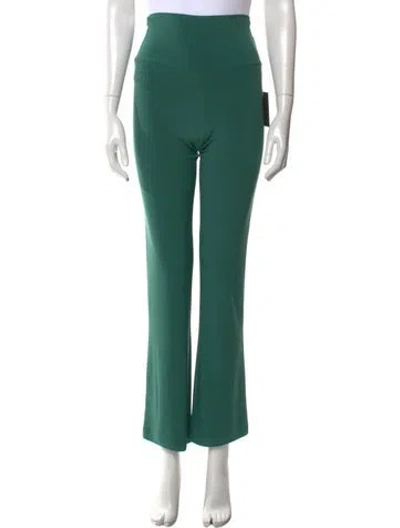 Pre-owned Norma Kamali Straight Leg Pants W/ Tags In Green