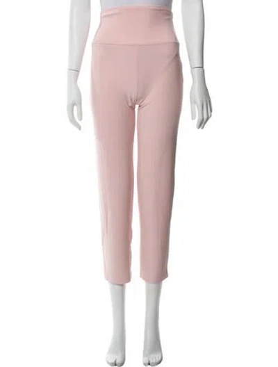 Pre-owned Norma Kamali Straight Leg Pants W/ Tags In Pink