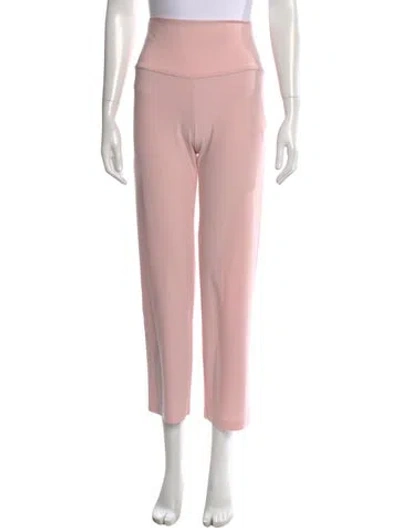 Pre-owned Norma Kamali Straight Leg Pants W/ Tags In Pink