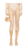 Norma Kamali Straight Midi Skirt