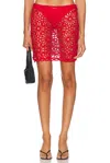 Norma Kamali Straight Mini Skirt
