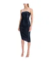 Norma Kamali Diana Strapless Dress In Black