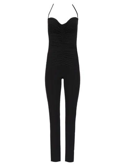 Norma Kamali Stretchy Jumpsuit Jewelry Black