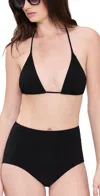 Norma Kamali String Bra Black In Black