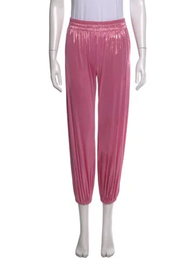 Pre-owned Norma Kamali Striped Skinny Leg Pants