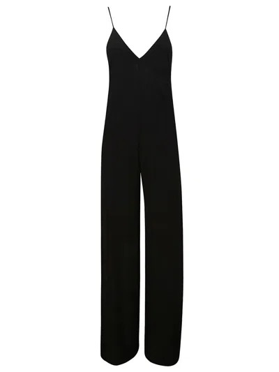 Norma Kamali Slip Jumpsuit In Black