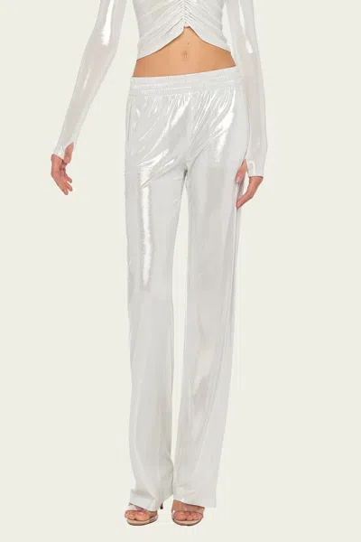 Norma Kamali Sweatpant In Pearl In White