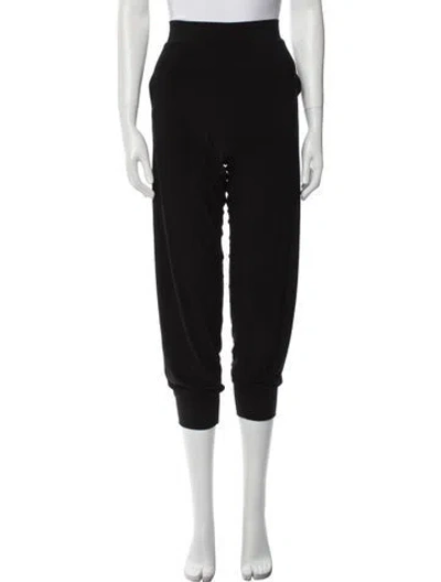 Pre-owned Norma Kamali Sweatpants In Black