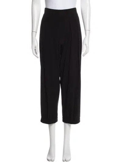 Pre-owned Norma Kamali Sweatpants In Black