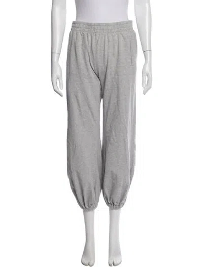 Pre-owned Norma Kamali Sweatpants In Gray