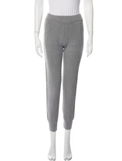Pre-owned Norma Kamali Sweatpants In Grey
