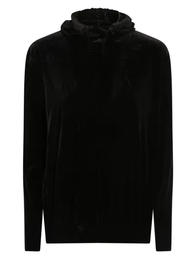 Norma Kamali Sweatshirts In Black