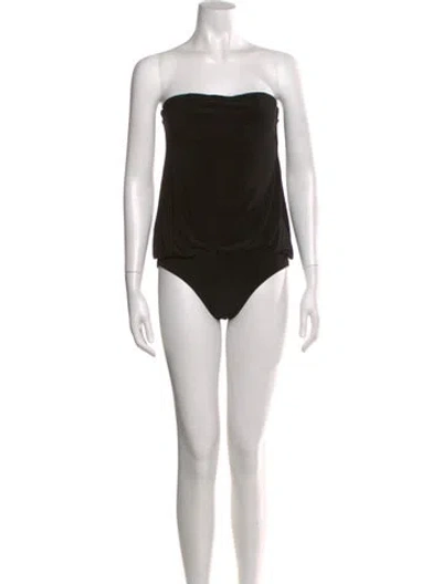 Pre-owned Norma Kamali Swimsuit In Black