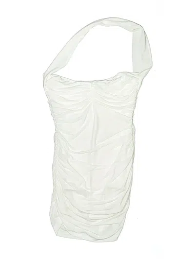 Pre-owned Norma Kamali Swimsuit Cover Up In Ivory