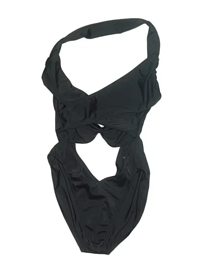 Pre-owned Norma Kamali Swimsuit Top Black Swimwear