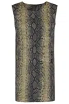 Norma Kamali Sleeveless Tailored In Green