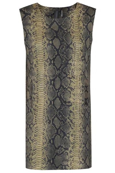Norma Kamali Sleeveless Tailored In Multi