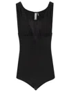 Norma Kamali Tara Ruched Bodysuit