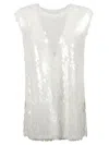 Norma Kamali Top White In White