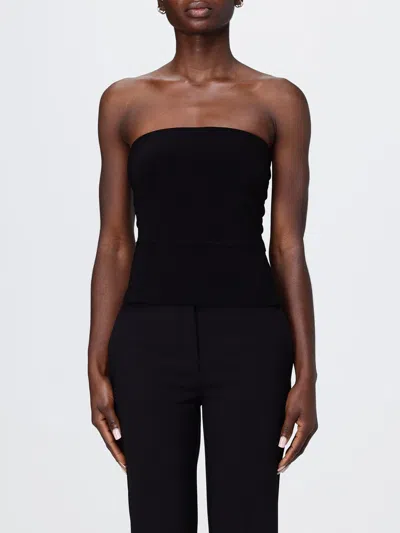 Norma Kamali Top Woman  In Black