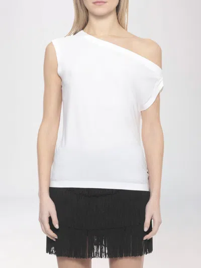 Norma Kamali Top Woman  In White