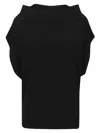 Shop Norma Kamali Tops In Black