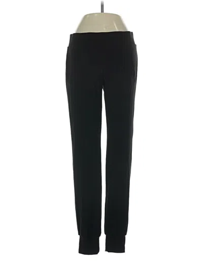 Pre-owned Norma Kamali Track Pants In Black