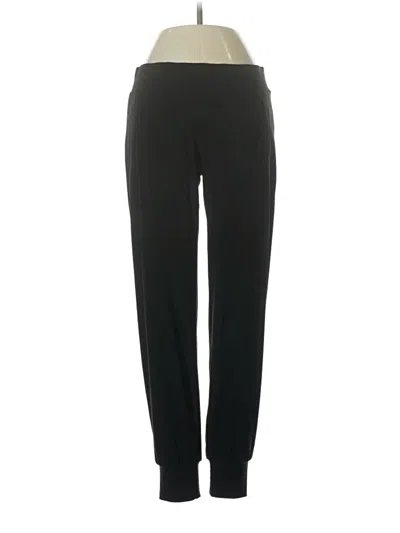 Pre-owned Norma Kamali Track Pants In Black