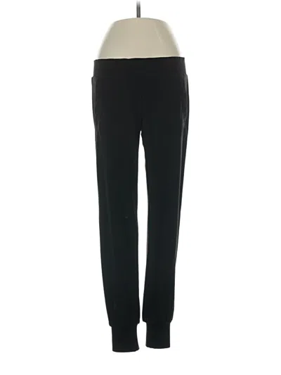 Pre-owned Norma Kamali Track Pants In Black
