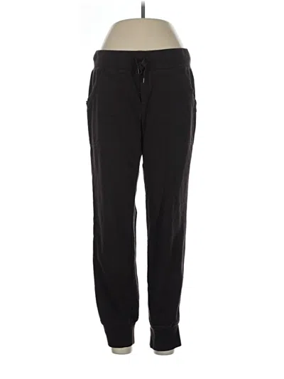 Pre-owned Norma Kamali Track Pants In Black