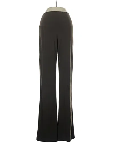Pre-owned Norma Kamali Track Pants In Black