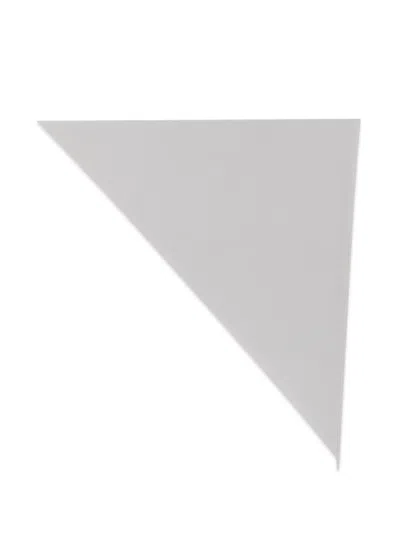 Norma Kamali Triangle-shape Scarf In Gray