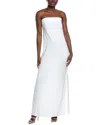 Norma Kamali Tube Top Gown In White
