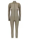 Norma Kamali Turtle Jumpsuit In Green