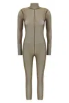 Norma Kamali Turtle Jumpsuit In Green