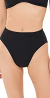 Norma Kamali Underwire Bikini Bottoms Black In Black