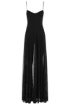 Norma Kamali Underwire Gown With Catsuit In Black